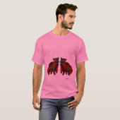 Tシャツと彼女のクマCUBの憧れ Tシャツ (正面フル)