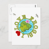 Tシャツと贈り物が大好き ポストカード (正面/裏面)