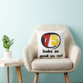 Tシャツと贈り物に75がとても似合う クッション (椅子)