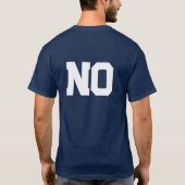 Tシャツなし Tシャツ (裏面)