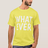 Tシャツならおもしろい何でも Tシャツ (正面)