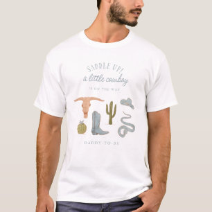 Tシャツになる小さなカウボーイパパ Tシャツ