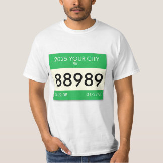 Tシャツにゼッケンをカスタマイズ! Tシャツ