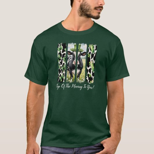 Tシャツにモーニングのトップ Tシャツ (正面)