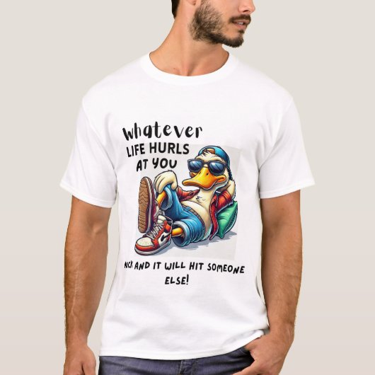 Tシャツに人生が懸かろうが Tシャツ (正面)