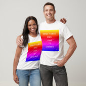 Tシャツに学は1回のみ Tシャツ (ユニセックス)