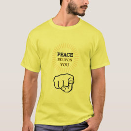 Tシャツに平和を祈る Tシャツ