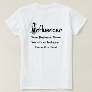 Tシャツに影響を与える人 Tシャツ