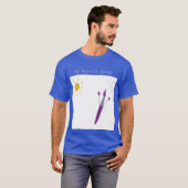 Tシャツに描かれた子供のアートワーク Tシャツ (正面フル)