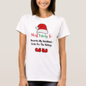 Tシャツに最も近い：ダッおもしろいシュント恋人 Tシャツ (正面)