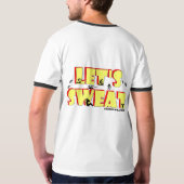 Tシャツに汗をかこう Tシャツ (裏面)