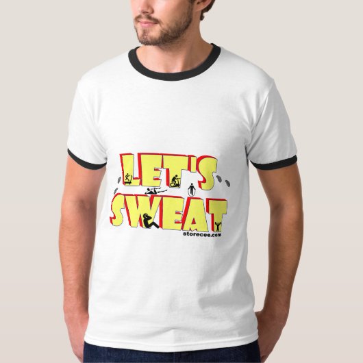 Tシャツに汗をかこう Tシャツ (正面)