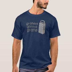 Tシャツに火格子を付けることを行くおろし金 Tシャツ