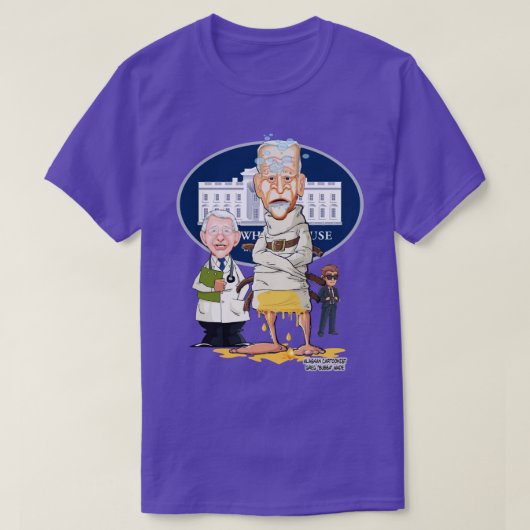 Tシャツに鍵をかける Tシャツ (デザイン正面)