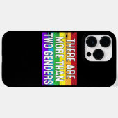 Tシャツに2人を超えるギフトマンがいる Case-Mate iPhoneケース (裏面 (横))