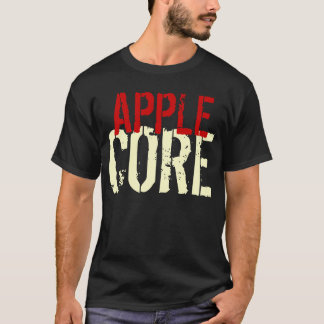 TシャツのおもしろいなAppleの中心のカスタマイズ可能な衣服 Tシャツ