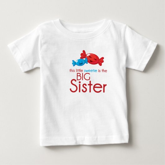Tシャツのお姉さん ベビーTシャツ (正面)