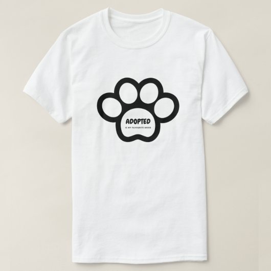 Tシャツのお気に入りの飼育員が採用された Tシャツ (デザイン正面)