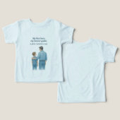 Tシャツのお父さんの日 (デザイン正面&裏面)