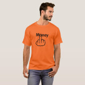 Tシャツのお金の反転 Tシャツ (正面フル)