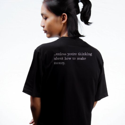 Tシャツのお金 Tシャツ