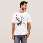 TシャツのためのSILENT CODE Tシャツ (正面フル)