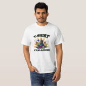 Tシャツのなだれ Tシャツ (正面フル)