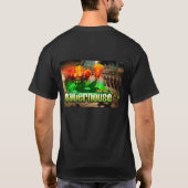 Tシャツのより高いライオンDJ W/DANCEHALL DJの背部 Tシャツ (裏面)