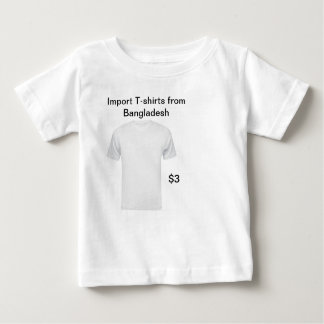 Tシャツのインポート ベビーTシャツ