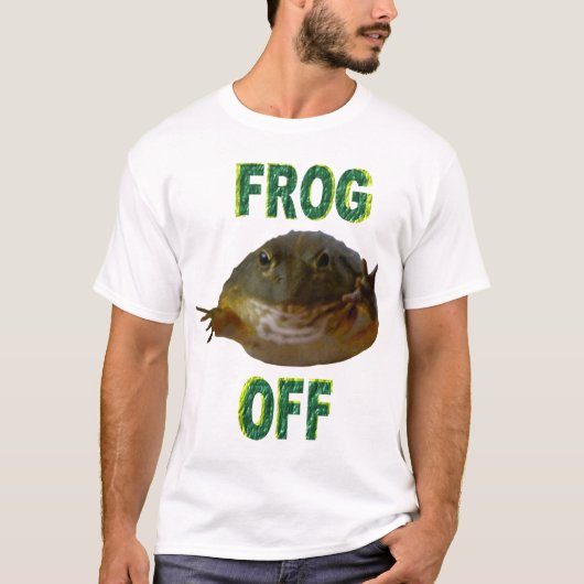 Tシャツのカエル Tシャツ (正面)