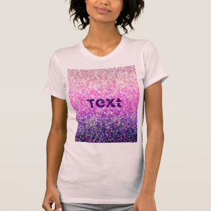 Tシャツのグリッターのグラフィックの背景 Tシャツ