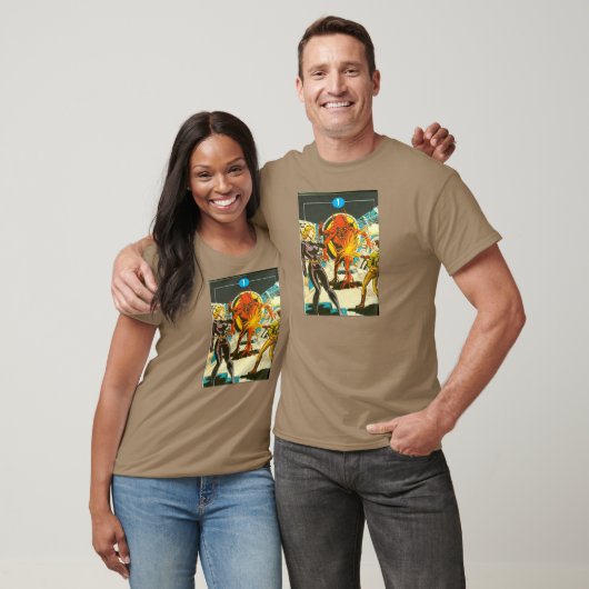 Tシャツのサイファイの不気味な漫画本カバー1964年 Tシャツ