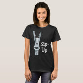 Tシャツのジップアップグレーで言うZazz_it Tシャツ (正面フル)
