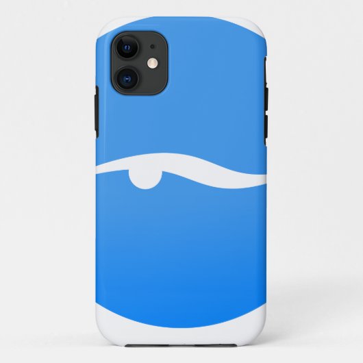 Tシャツのスイミングロゴ Case-Mate iPhoneケース (裏面)