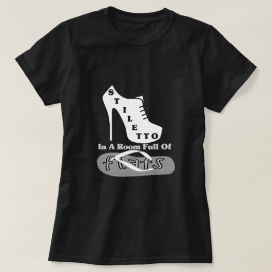 Tシャツのスチレット Tシャツ (デザイン正面)