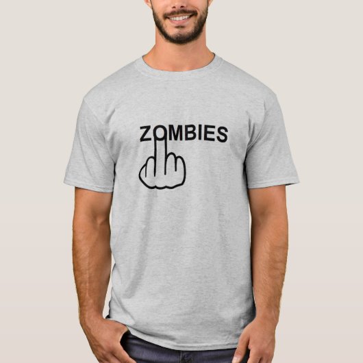 Tシャツのゾンビフリップ Tシャツ (正面)