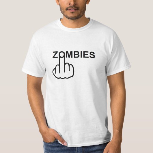 Tシャツのゾンビフリップ Tシャツ (正面)