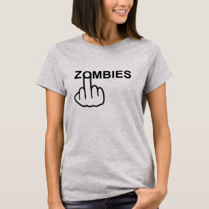 Tシャツのゾンビフリップ Tシャツ