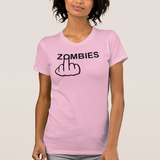 Tシャツのゾンビフリップ Tシャツ (正面)
