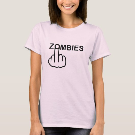 Tシャツのゾンビフリップ Tシャツ (正面)