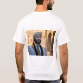 Tシャツのタイトル: "👔紳士の優雅さ: A 🎨 of Tシャツ (裏面)