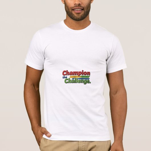 Tシャツのチャレンジチャンピオン Tシャツ (正面)