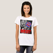 TシャツのテレサはBrexitを意味する Tシャツ (正面フル)