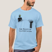 Tシャツのテレポーテーション規則 Tシャツ (正面)