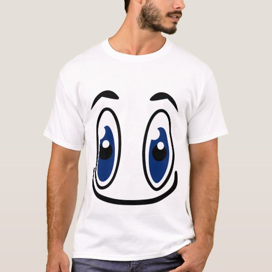 Tシャツのデザインのgoogly目のコピー Tシャツ (正面)