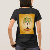 Tシャツのデザインカラーがとても素敵 Tシャツ (裏面)