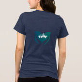 Tシャツのデザイン トライブレンドTシャツ (裏面)