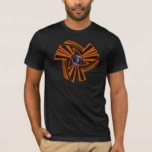 Tシャツのデジタルトライバルとドラゴンのバブル Tシャツ