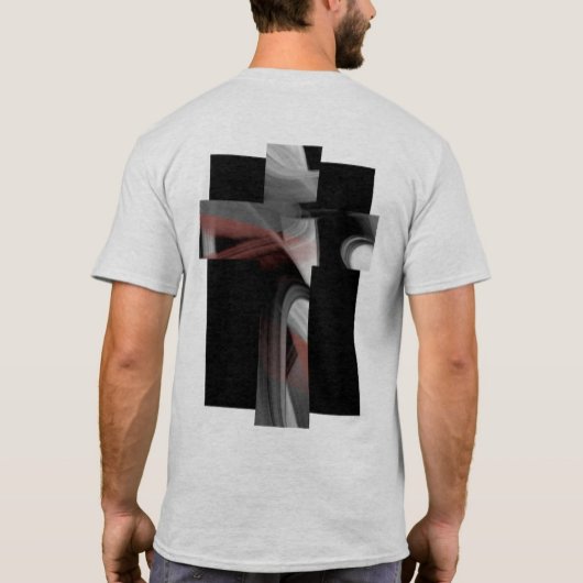 Tシャツのトレンド抽象芸術白黒粉末 Tシャツ