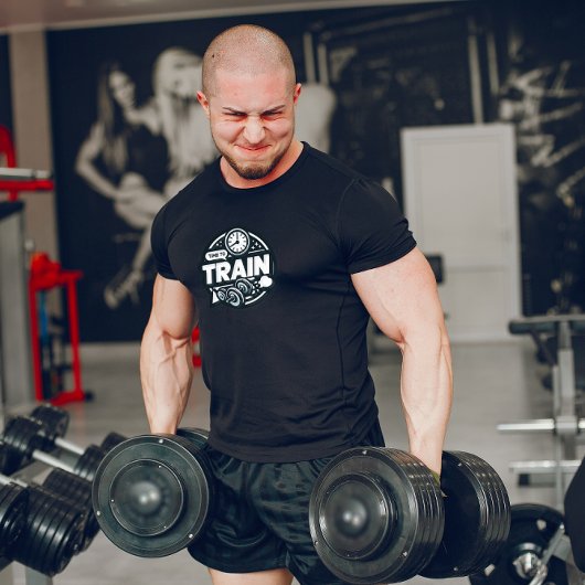 Tシャツのトレーニングに必要な時間(白黒) Tシャツ